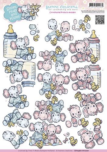 3D Bögen A4 - Yvonne Creations / Pickup 