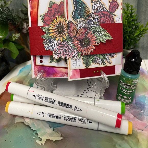 Colorieren mit Alkoholtinte