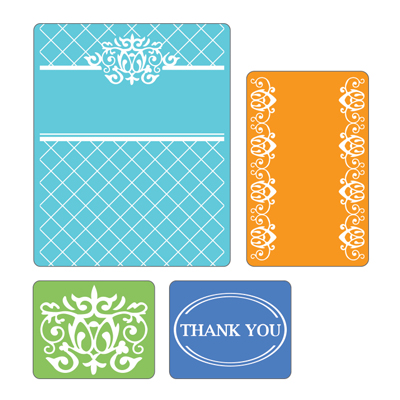 Sizzix Textured Impressions (Prägefolder)