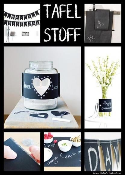 Tafelstoff, Tafelfarbe & Tafelfolie