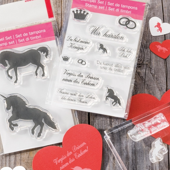 Transparente Stempel