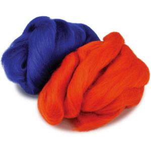 Filzwolle und Stricken