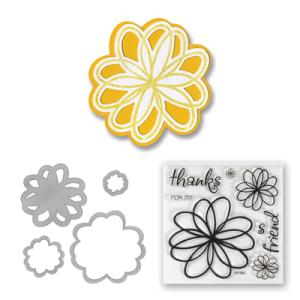 Sizzix Framelits Stanzer Sets mit Stempel