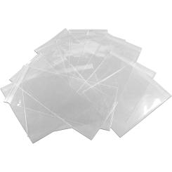 100 Kartenhüllen Lang mit Klebestreifen Gr. 12,2 x 22,5cm 