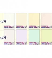 10x A4 Kartenpapier 185gr. Tulip 