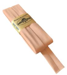 Oaki Doki Schrägband / Einfassband Tricot de Luxe Jersey gefalzt 3m x 20mm 053-Beige 053-Beige