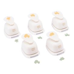 Vaessen Creative Motivstanzer 5er Set Bauernhof Tiere ~2,5 cm 