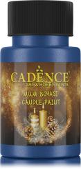 Cadence Kerzenfarbe - Wachsfarbe 50ml Metallic Saxblau Metallic Saxblau