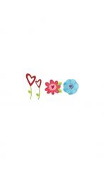 3 Sizzix Stanzer Sizzlits M  Flower Set 