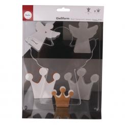 Rayher PET Gießform Schutzengel, 19x17x3cm 