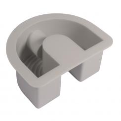 Rayher Silikon Gießform Regenbogen, 7,8x4x6cm, Box 1Stück 