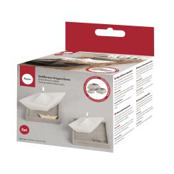 Rayher Silikon Gießformen Set Origami Boote, 3tlg., 8x4x2,9cm/12x6x4,3cm/16x8x5,6cm 