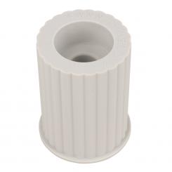 Rayher Silikon Gießform Kerzenhalter geriffelt, für Teelichter und Stabkerzen, ø52xH80mm 