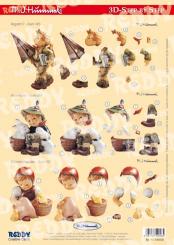 3D Bogen Hummel Nr.08 