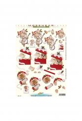 3D Bogen Moreheads Frohe Weihnachten 