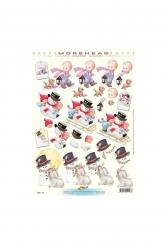 3D Bogen Moreheads Weihnachten 