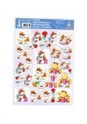 3D Etappen Bogen Mylo Glückwunsch Nr. 17 