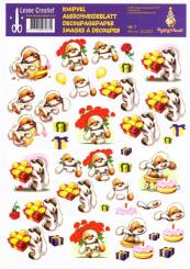 3D Etappen Bogen Mylo Glückwunsch Nr.7 