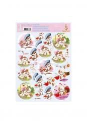 3D Etappen Bogen Mylo Liebe Nr. 24 