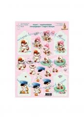 3D Etappen Bogen Mylo & friends Nr. 36 