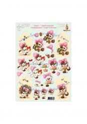 3D Etappen Bogen Mylo & friends Nr. 37 