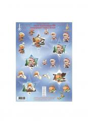 3D Etappen Bogen Mylo & friends mit Stern Nr. 38 