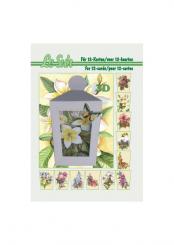 *3D Etappen Buch Schmetterlinge, A5 Lesuh, 12 versch .Motive 