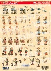 3D Etappenbogen Hummel Miniatur Nr.92 