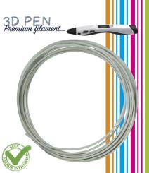 3D Pen Premium Filament PLA 5m ø1,75mm lichtgrau lichtgrau