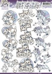3D Schneidebogen - Yvonne Creations - Zauberhafte Winter - Creatures 