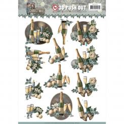 3D-Stanzbogen - Amy Design - Christmas Wishes - Frohes Neues Jahr 