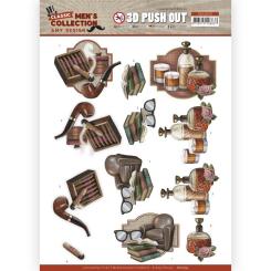 3D-Stanzbogen - Amy Design - Classic men's Collection - Relaxing 