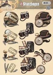 3D-Stanzbogen - Amy Design - Es ist ein Mans World 