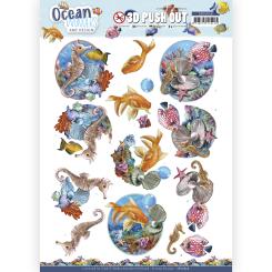 3D-Stanzbogen - Amy Design - Ocean Wonders - Seepferdchen 