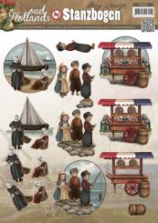 3D-Stanzbogen - Amy Design - Oud Hollands IV 