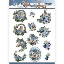 3D-Stanzbogen - Amy Design - Whispers of Winter - Blumen Arrangement 
