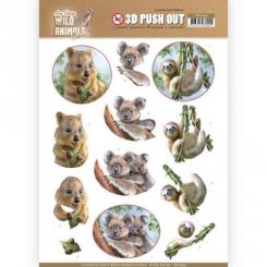 3D-Stanzbogen - Amy Design -Wild Animals Outback - Koala 