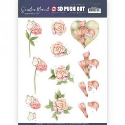 3D-Stanzbogen - Jeanines Art - Sensitive Moments - Calla Lillie 