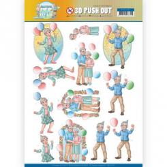 3D-Stanzbogen - Yvonne Creations - Active Life - Party Together 