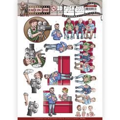 3D-Stanzbogen - Yvonne Creations -Big Guys - Back in Time - Film 