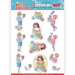 3D-Stanzbogen - Yvonne Creations -Bubbly Girls Party - Geschenke 