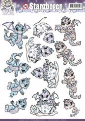 3D-Stanzbogen - Yvonne Creations - Zauberhafte Winter 