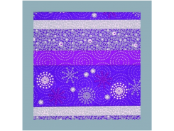 4 Servietten Weihnachten Weihnachtsperlen 