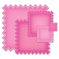 Spellbinders Nestabilities Stanz- & Prägeschablone Square Swatches 5 Stanzer 