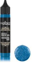 Cadence 3D Dimensional Pen - Glitzer 25ml Königsblau Königsblau