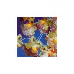 5 Crea-Pop Deko-Schleifen für Lampenschirmchen 