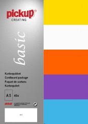 50x A5 Kartenkarton Helle Töne 180gr 