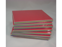 50x A5 Kartenkarton sort. 