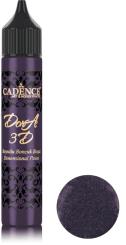 Cadence 3D Dimensional Pen - Dora Metallic 25ml Dunkle Orchidee Dunkle Orchidee