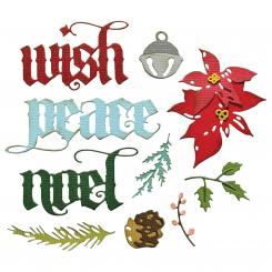 Sizzix Thinlits Stanzer Set 12tlg.- Weihnachts Klassiker by Tim Holtz 